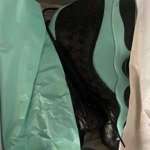 Jordan 13 Teal&Black